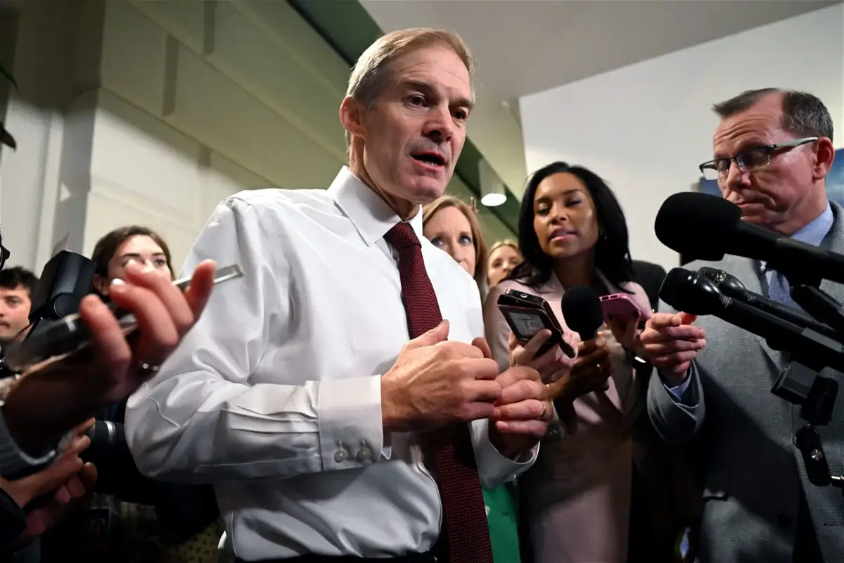 How many Republican representatives opposed Jim Jordan's bid